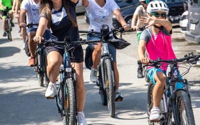 Rajd inauguracyjny nowo oznakowanym szlakiem rowerowym Velo Soła