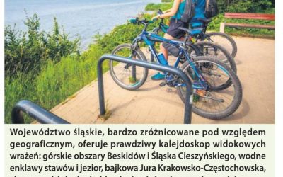 Rowerem przez Śląskie w gazecie Nasze miasto – Tour de Pologne 2024